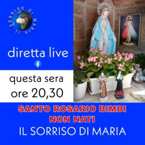 Santo Rosario per i bimbi mai nati.