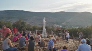 Guarita a Medjugorje al ritorno a casa