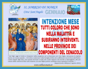 INCONTRO CENACOLO 50 AVE MARIA 5 GENNAIO 2018