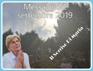 MESSAGGIO A MIRJIANA 2 SETTEMBRE 2019