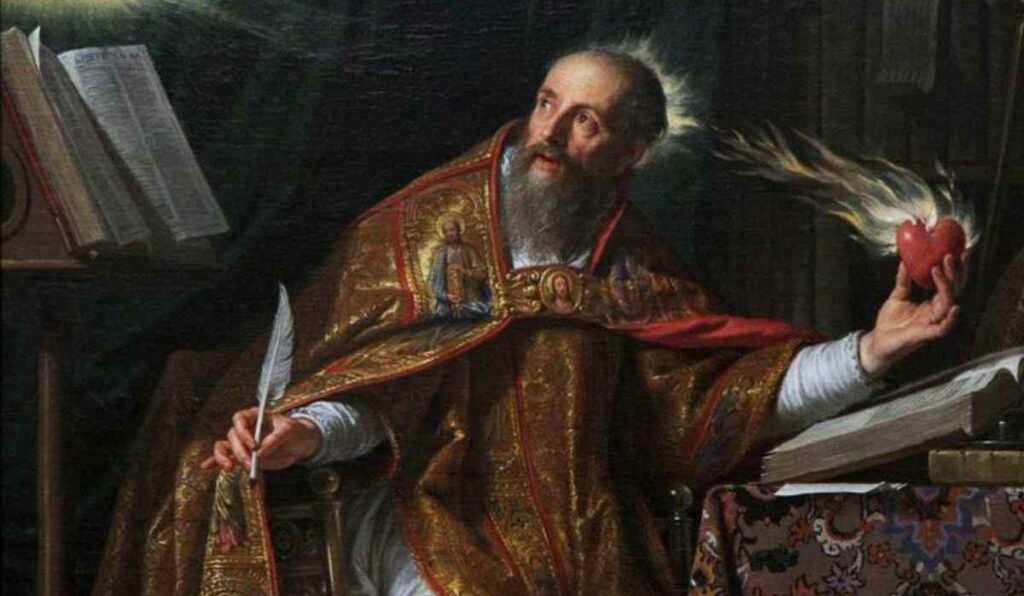 Santo Rosario Misteri Dolorosi con i pensieri di Sant'Agostino