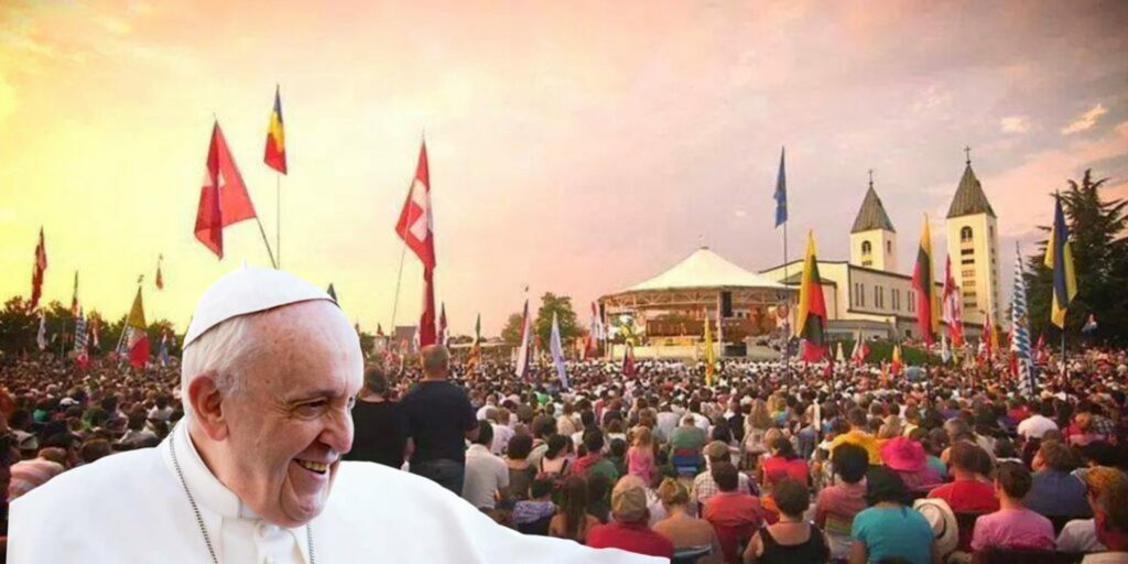 MESSAGGIO DI PAPA FRANCESCO AI GIOVANI PER IL 31 ° MLADIFEST MEDJUGORJE 2020