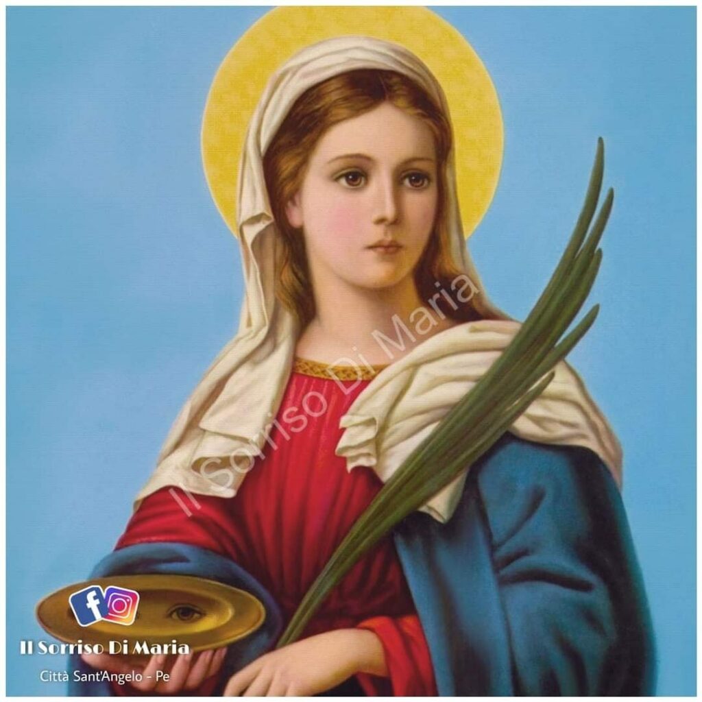 Preghiere A Santa Lucia Il Sorriso Di Maria