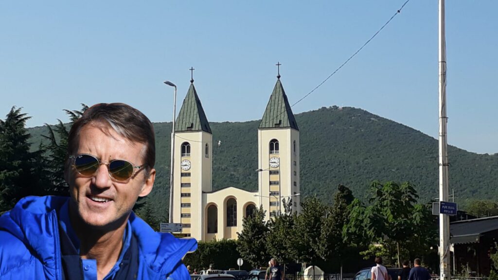 Roberto Mancini a Medjugorje ha riscoperto la fede.