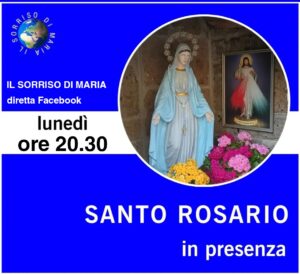 Diretta live Santo Rosario del Lunedì